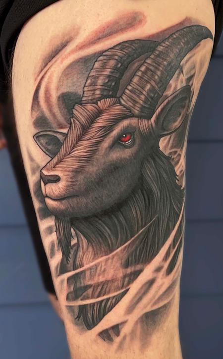 tattoos/ - Evil Goat Tattoo - 146116